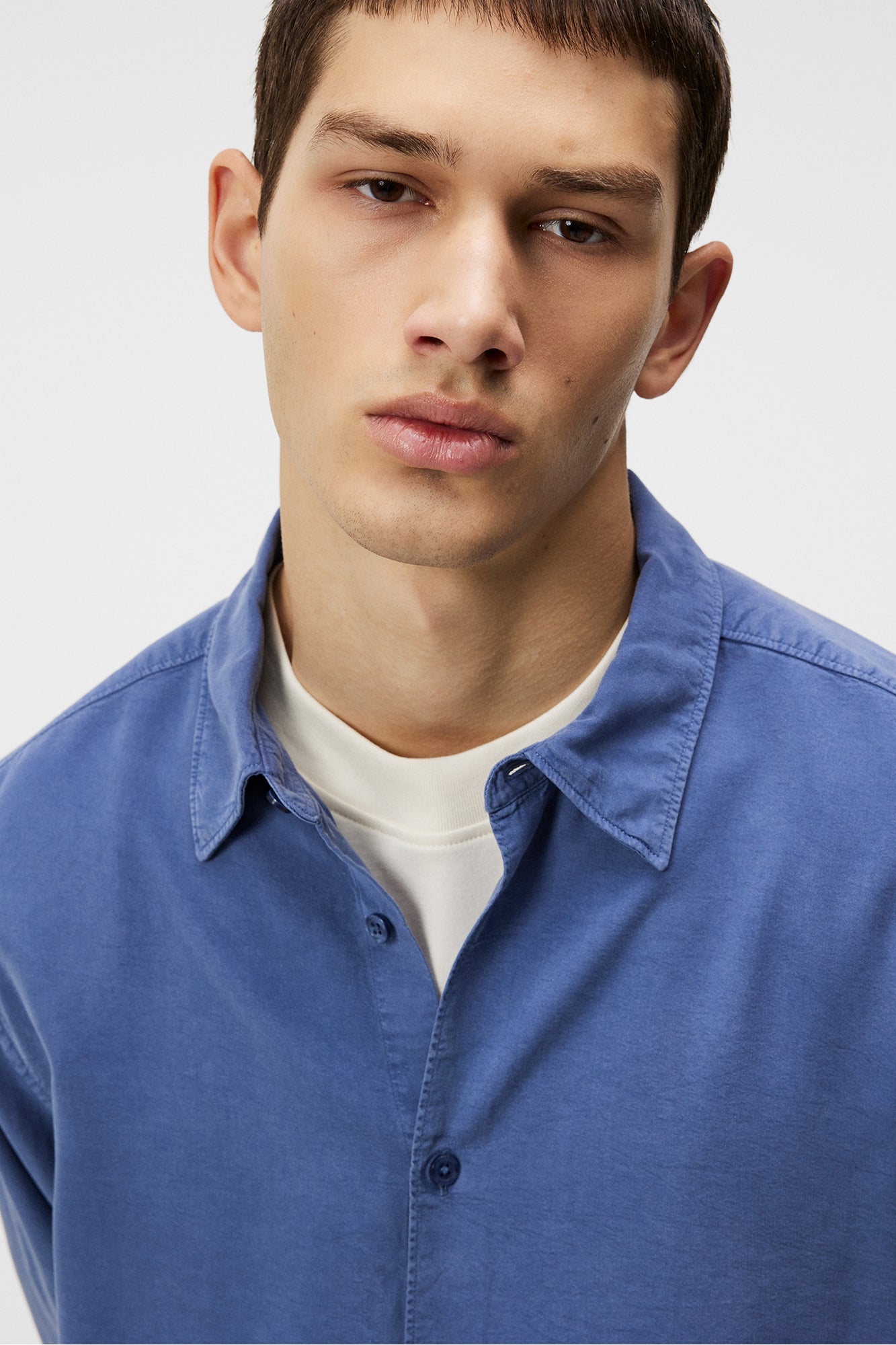 Men | Slils Comfort Tencel Shirt | Bijou Blue