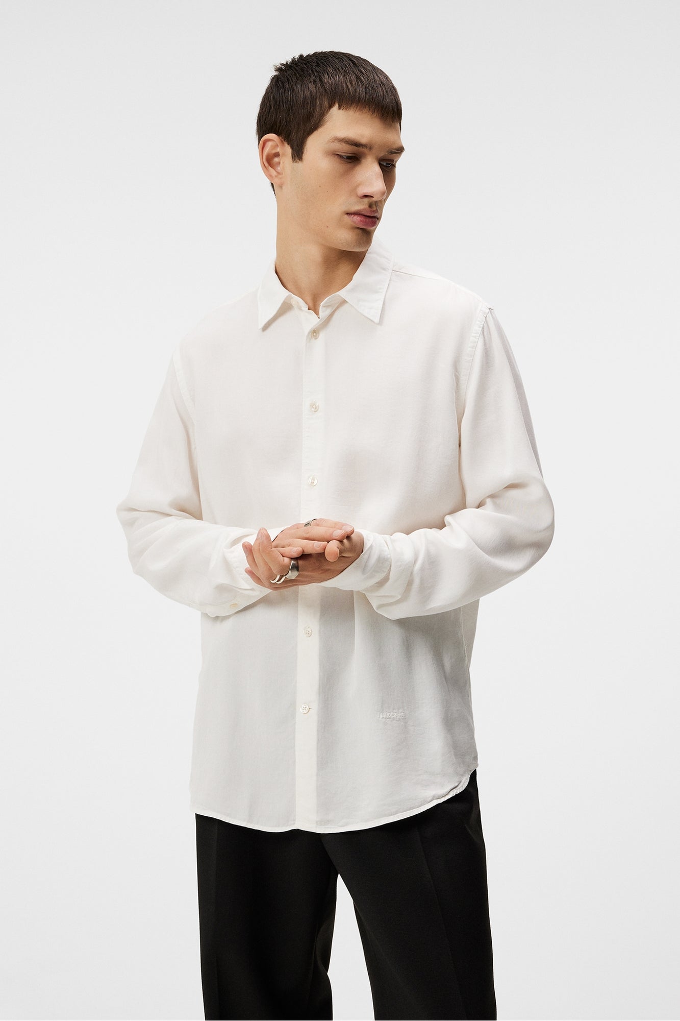 Men | Slils Comfort Tencel Shirt | Cloud White