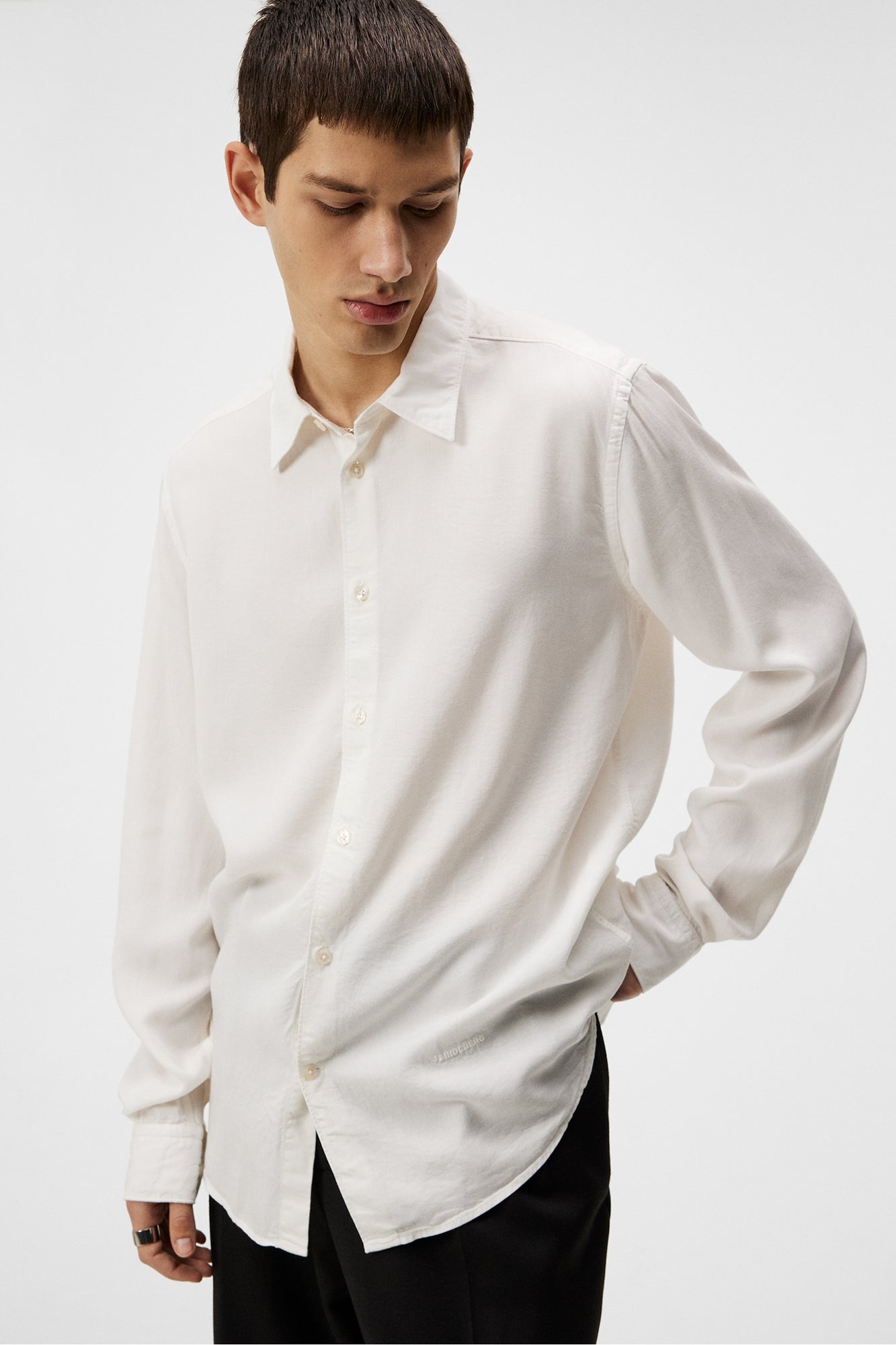 Men | Slils Comfort Tencel Shirt | Cloud White