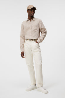 Men | Slils Linen Melange Shirt | Batique Khaki