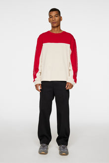 Men | Stanley Panel Longsleeve Tee | Moonbeam