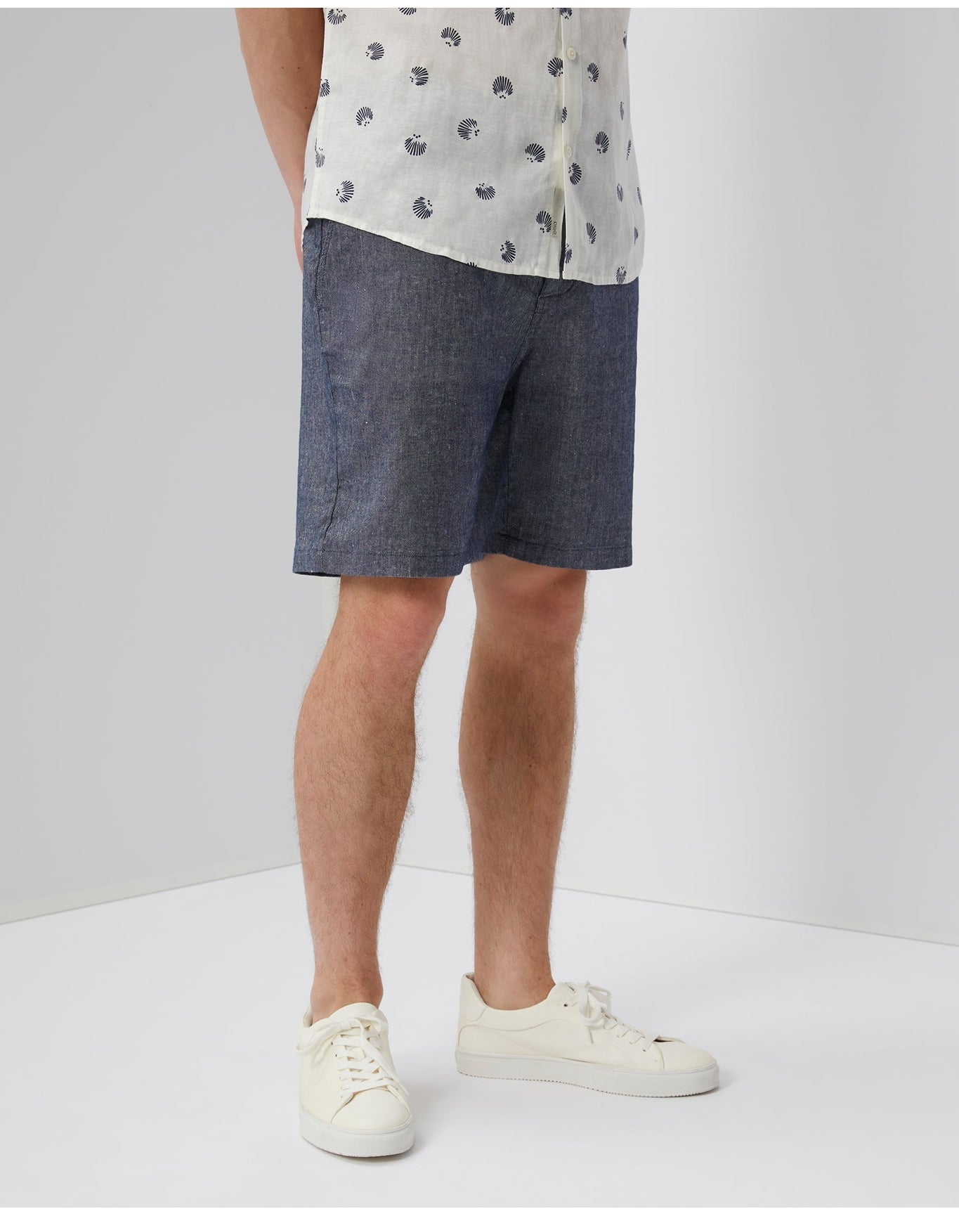 Men | Stretch Canvas Traveler Short | Deep Navy