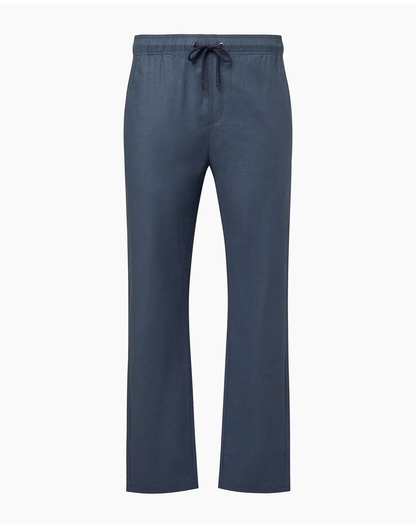 Men | Stretch Linen Pull On Pant | Vintage Indigo