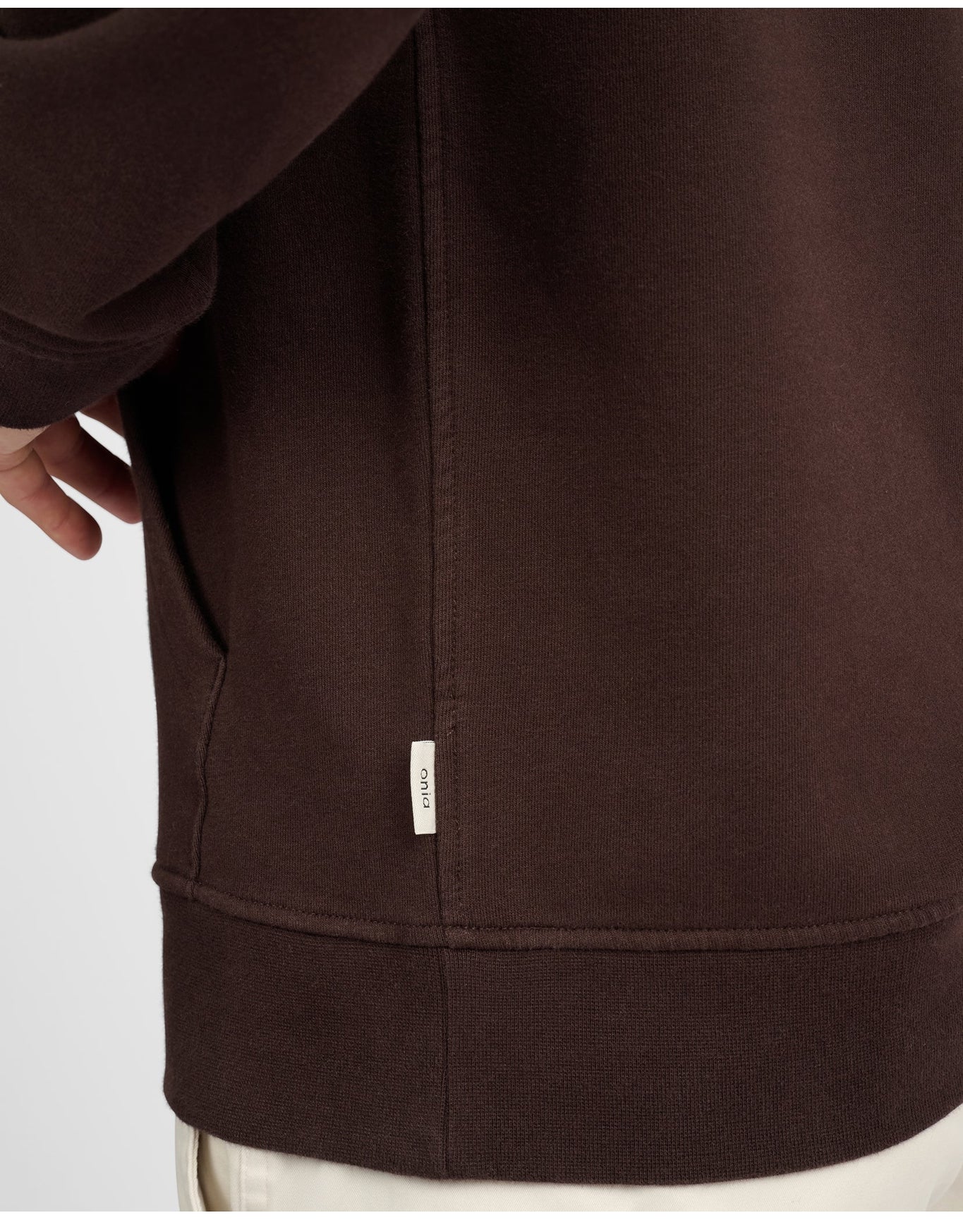 Men | Stretch Terry Pullover Hoodie | Dark Java