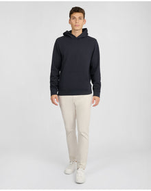 Men | Stretch Terry Pullover Hoodie | Midnight