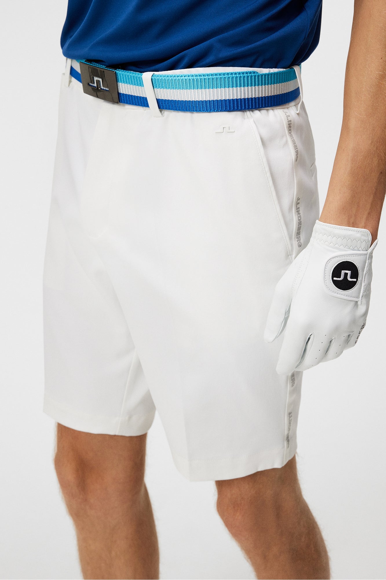 Men | Stuart Stripe Shorts | White (V1)