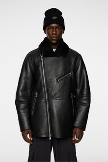Men | Sutton Shearling Jacket | Black