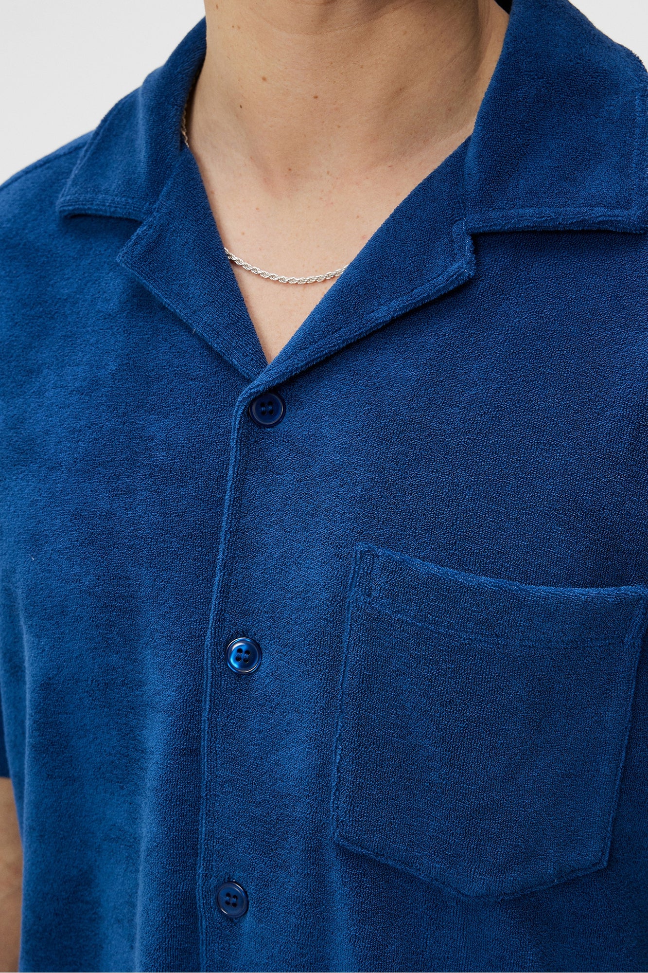 Men | Ted Terry Resort Shirt | Estate Blue
