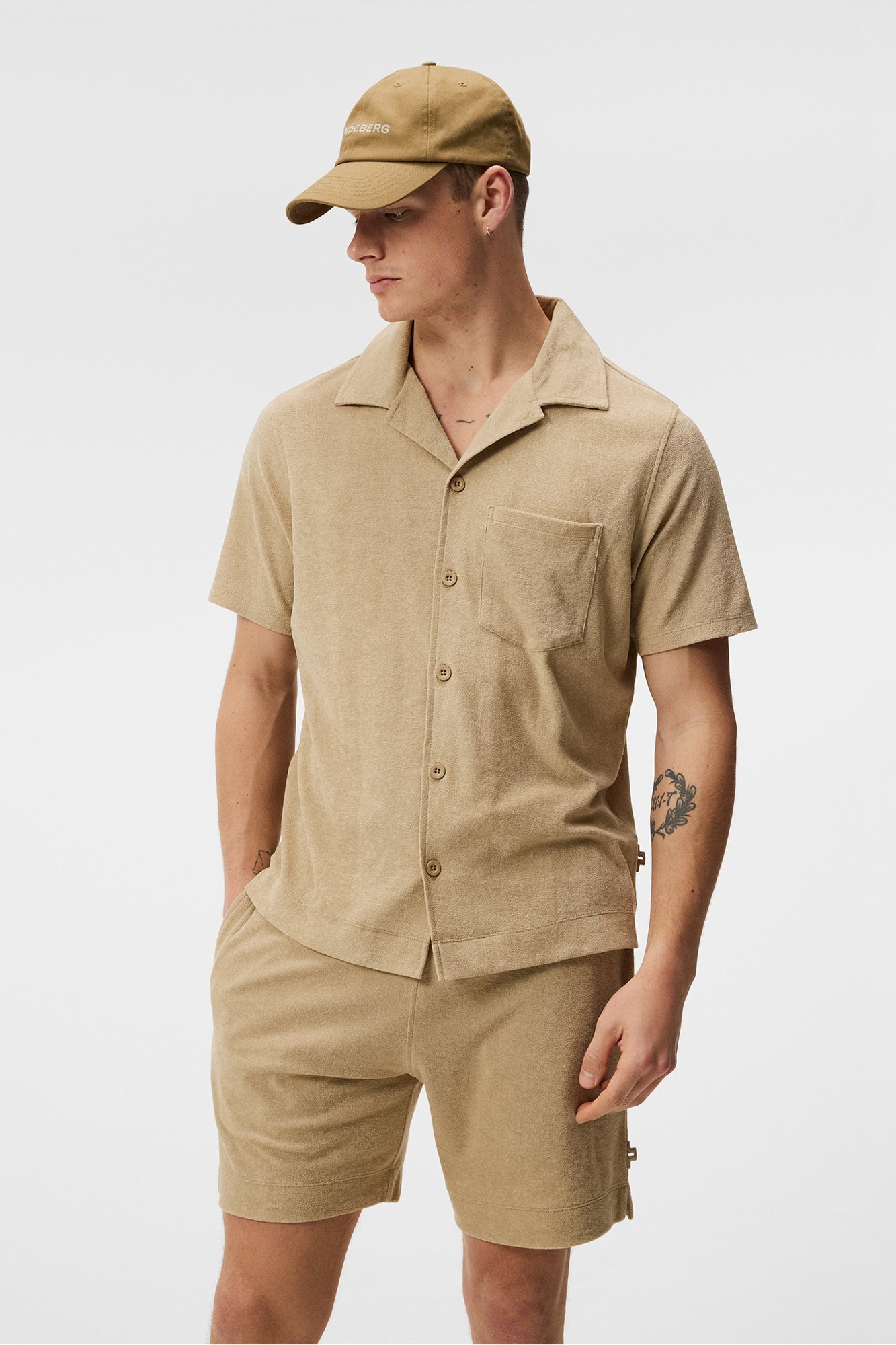 Men | Ted Terry Resort Shirt | Safari Beige