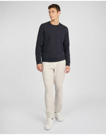 Men | Terry Crewneck Sweater | Midnight