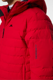 Men | Thermic Down Jacket | Barbados Cherry