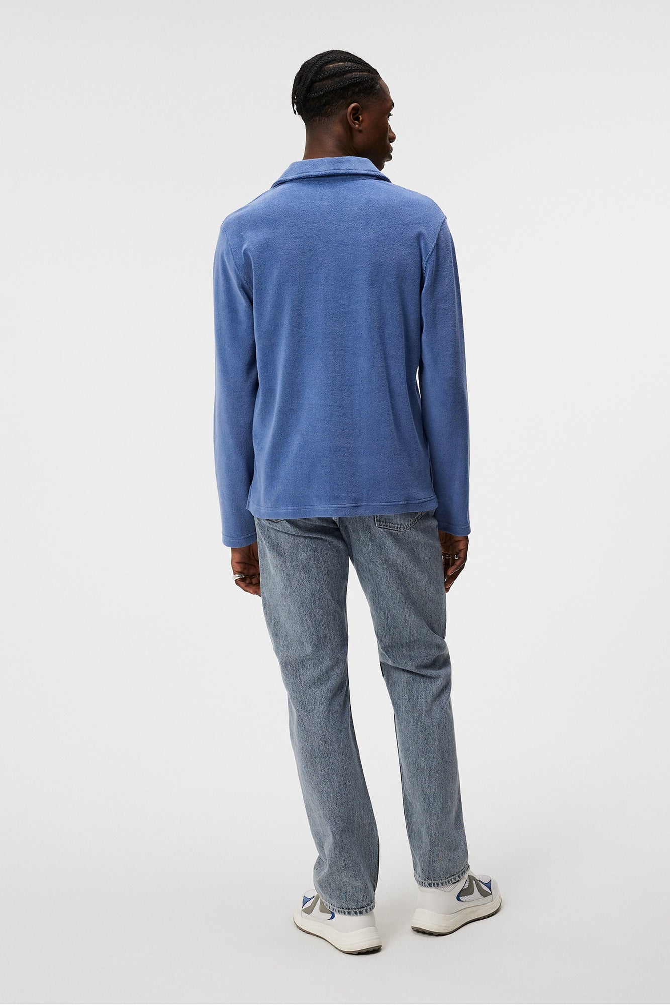 Men | Thomas Terry Shirt | Bijou Blue