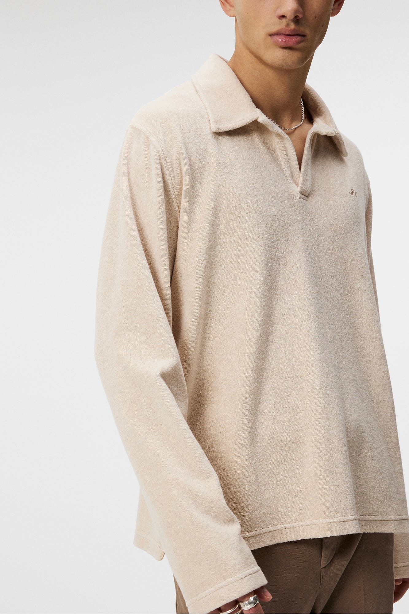 Men | Thomas Terry Shirt | Moonbeam