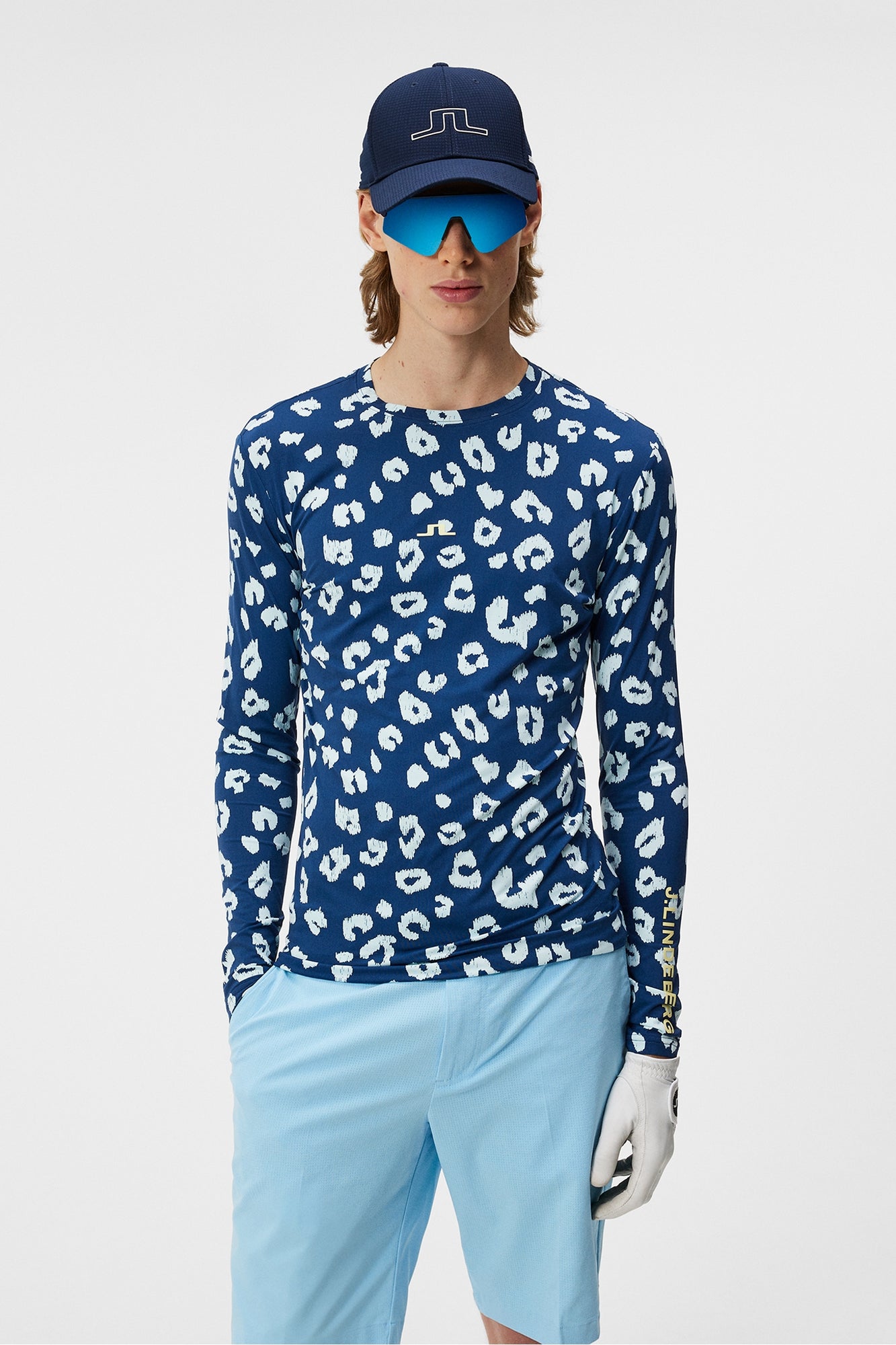 Men | Thor Long Sleeve Print | Savanna Estate Blue