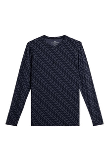 Men | Thor Long Sleeve Printed | Bias Bridge Navy