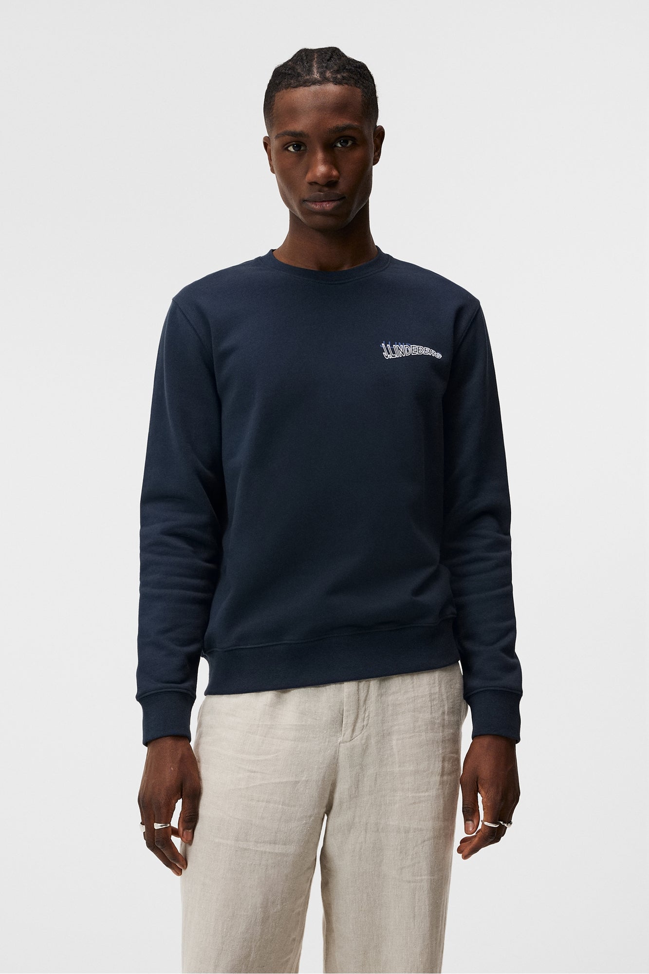 Men | Throcreneck | JL Navy