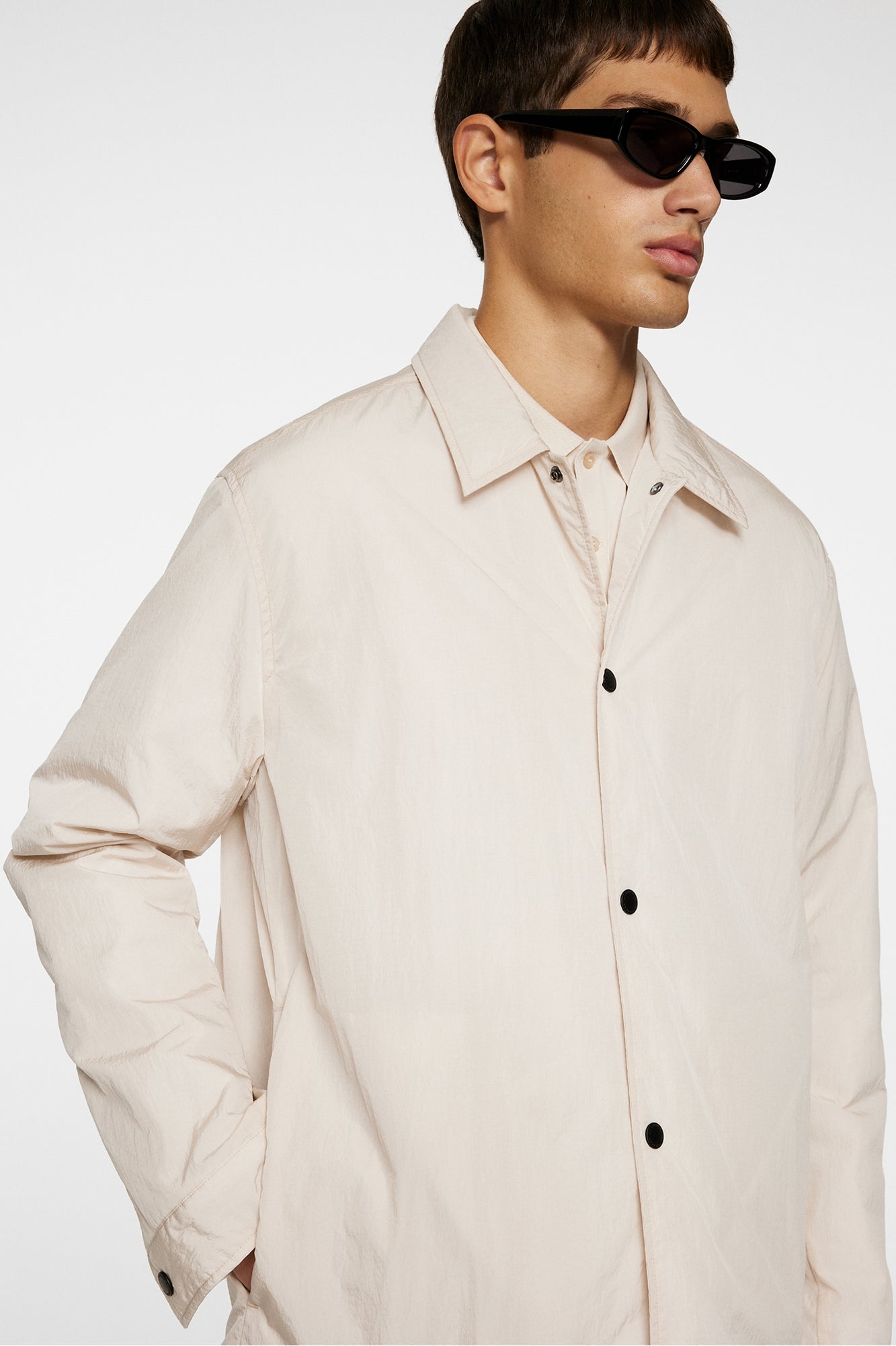 Men | Tibor Tech Overshirt | Moonbeam