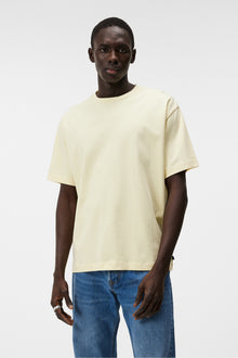 Men | Tjorn Boxy Heavyweight T-Shirt | Pear Sorbet