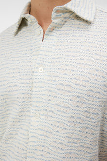 Men | Torpa Structure Shirt | Chambray Blue