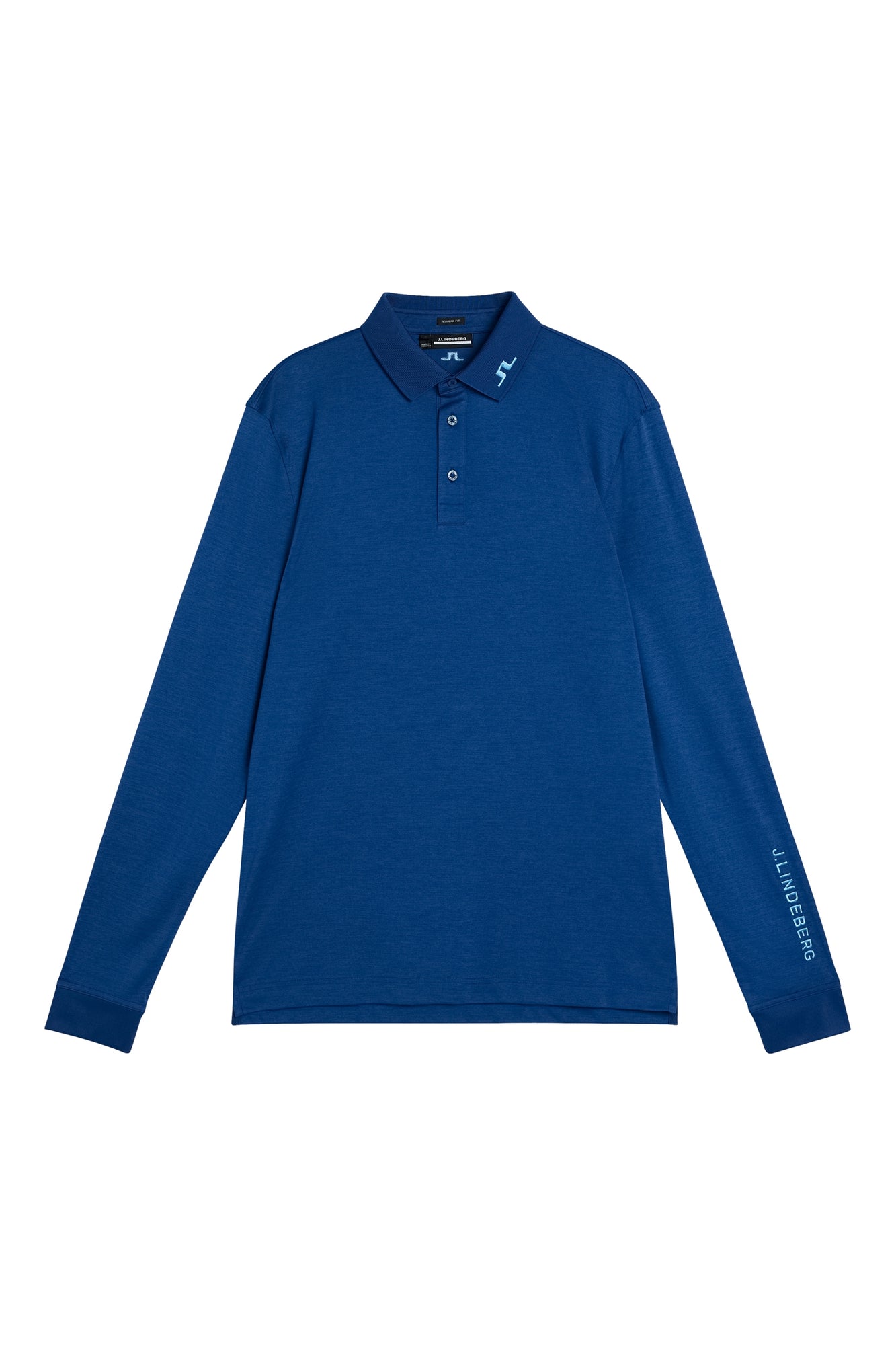 Men | Tour Tech Long Sleeve | Estate Blue Melange