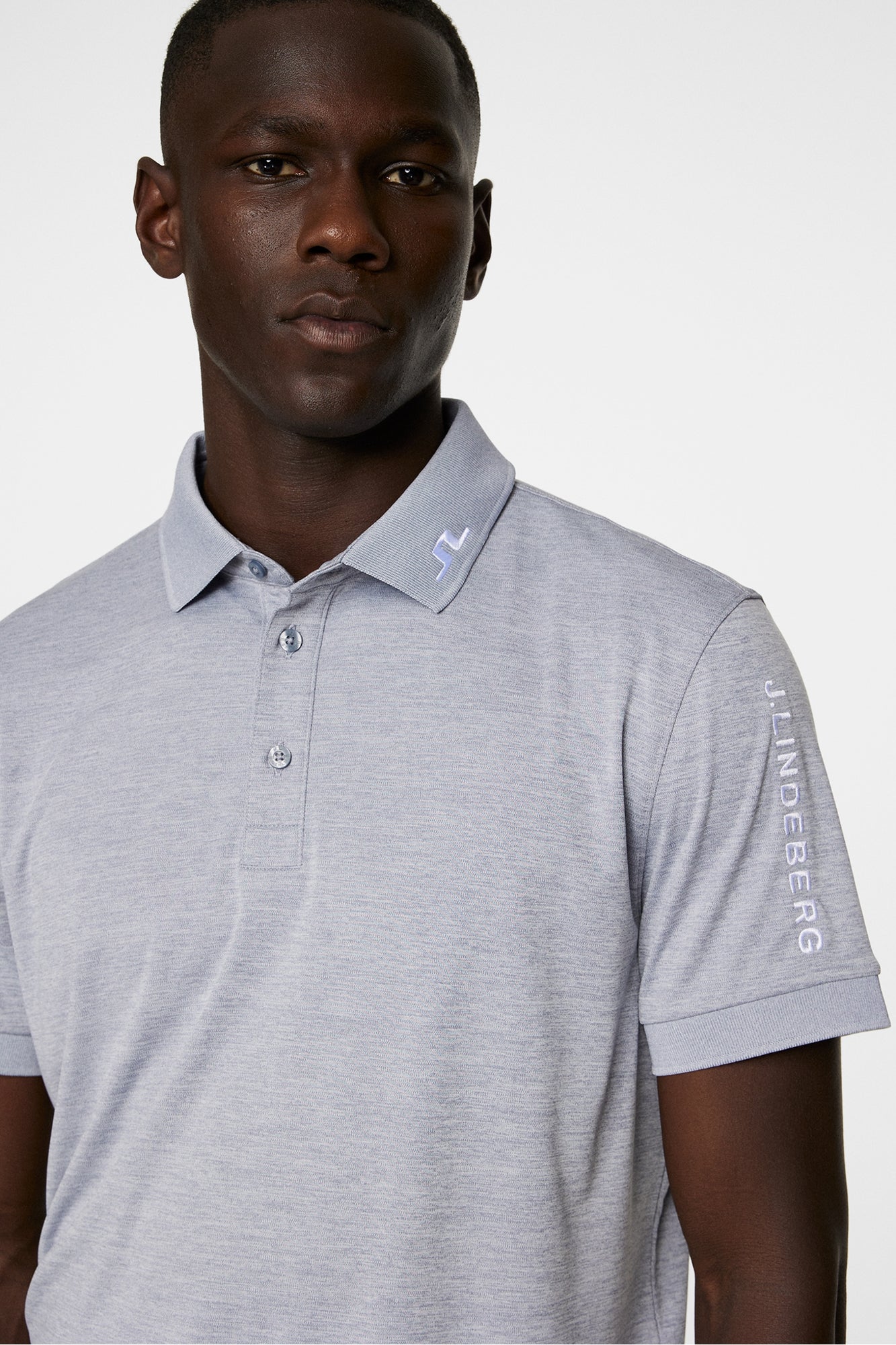 Men | Tour Tech Reg Fit Polo | Mediu | Medium Grey Melange