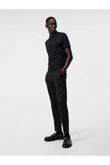 Men | Troy Pique Polo Shirt | Black