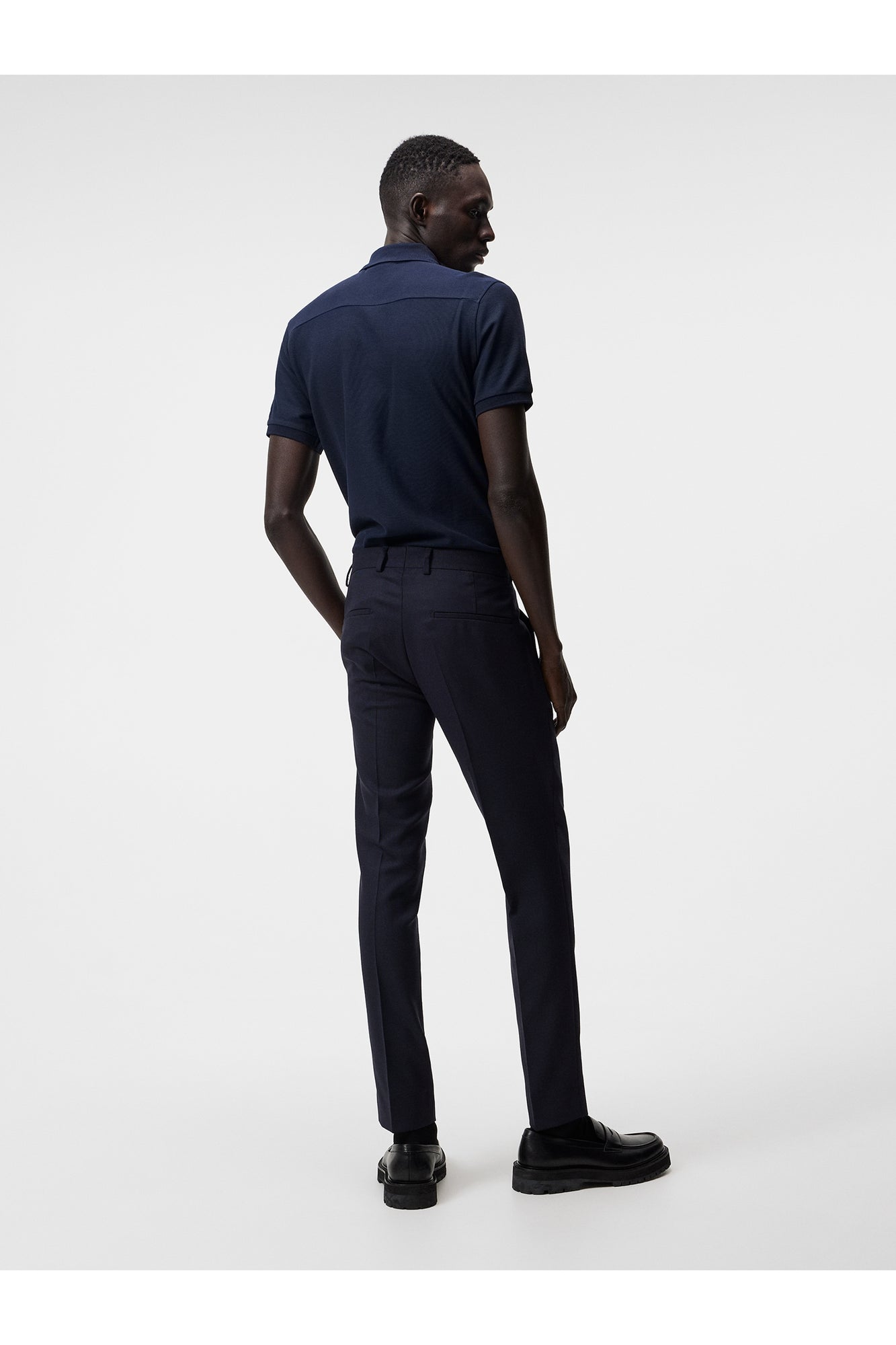 Men | Troy Pique Polo Shirt | JL Navy