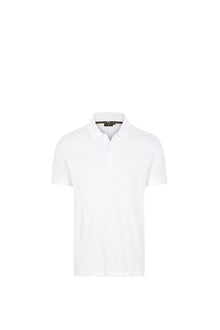Men | Troy Pique Polo Shirt | White