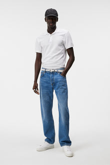 Men | Troy Pique Polo Shirt | White