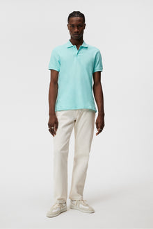 Men | Troy Polo Shirt | Aqua Splash