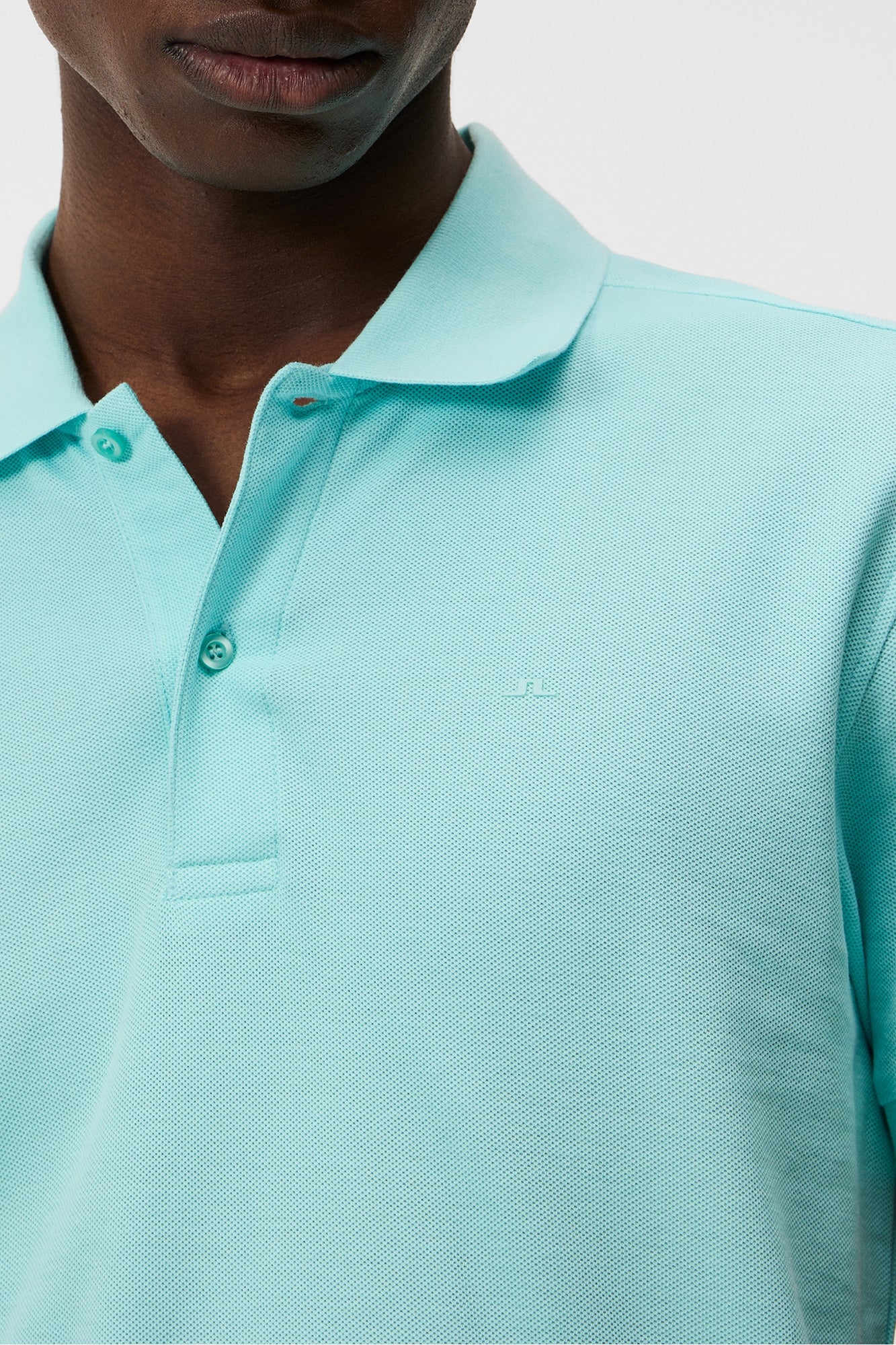 Men | Troy Polo Shirt | Aqua Splash