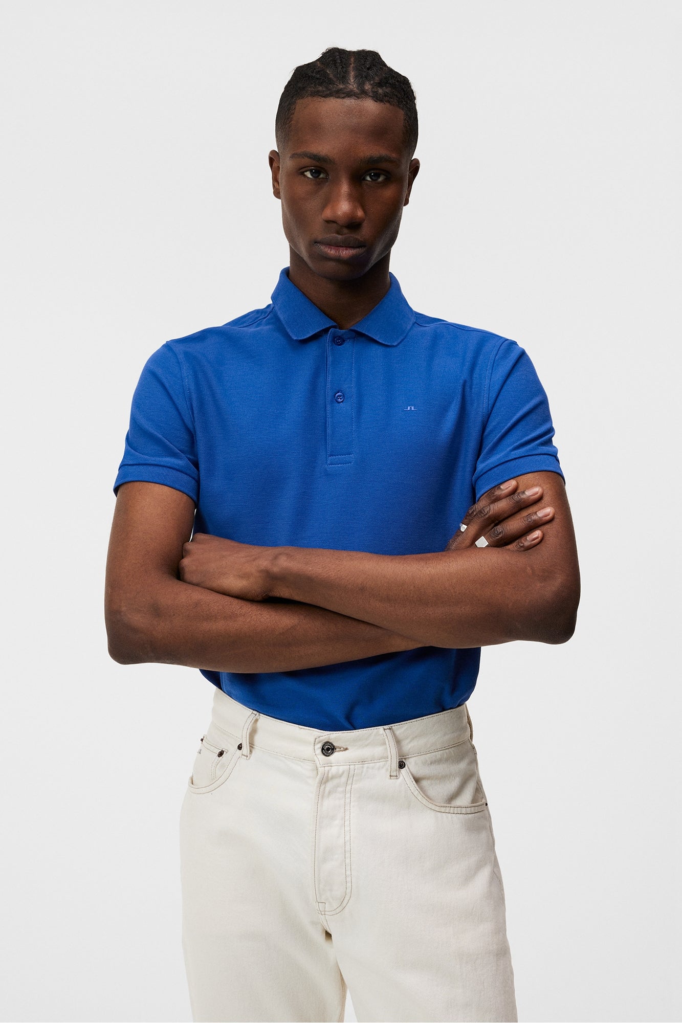 Men | Troy Polo Shirt | Blue Quartz