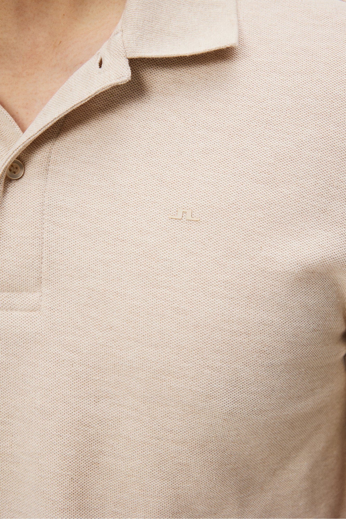 Men | Troy Polo Shirt | Elange | Moonbeam Melange