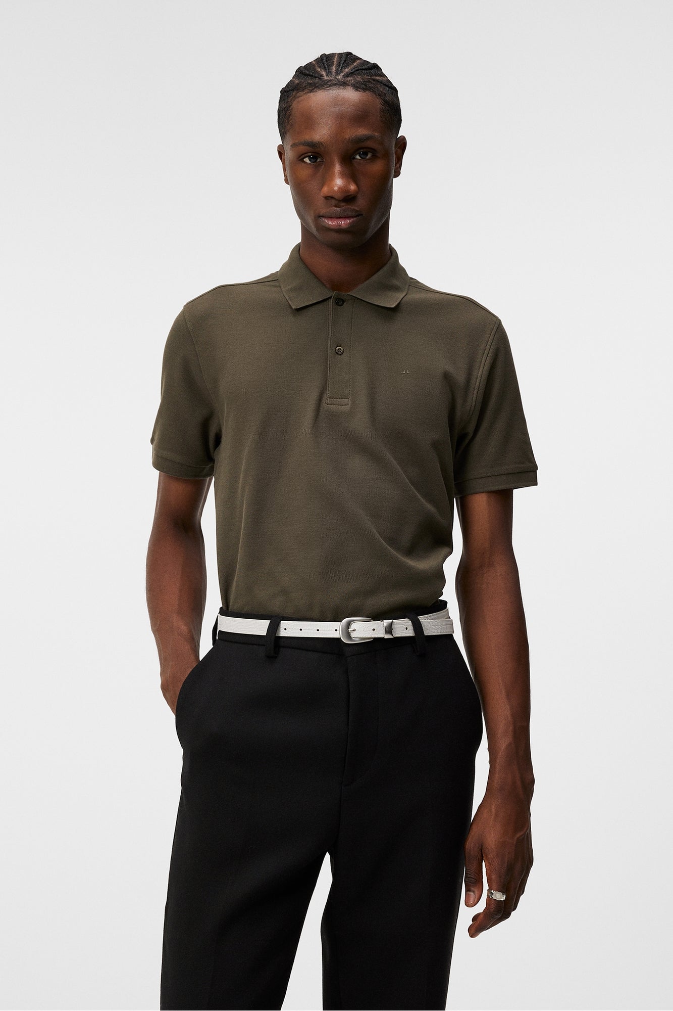 Men | Troy Polo Shirt | Forest Green