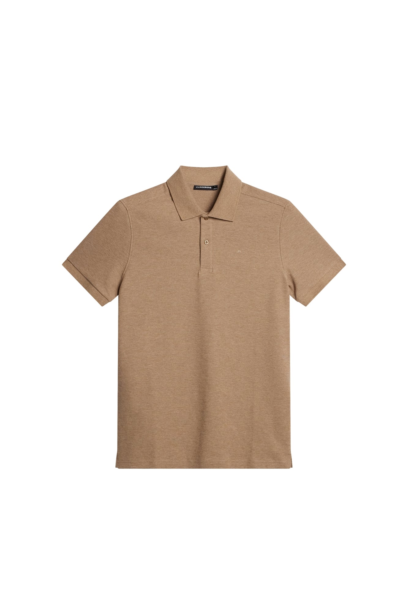 Men | Troy Polo Shirt Seasonal Pique | Tiger Brown Melange