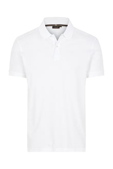 Men | Troy St Pique Polo Shirt | White