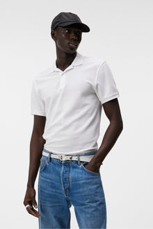 Men | Troy St Pique Polo Shirt | White