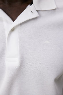 Men | Troy St Pique Polo Shirt | White