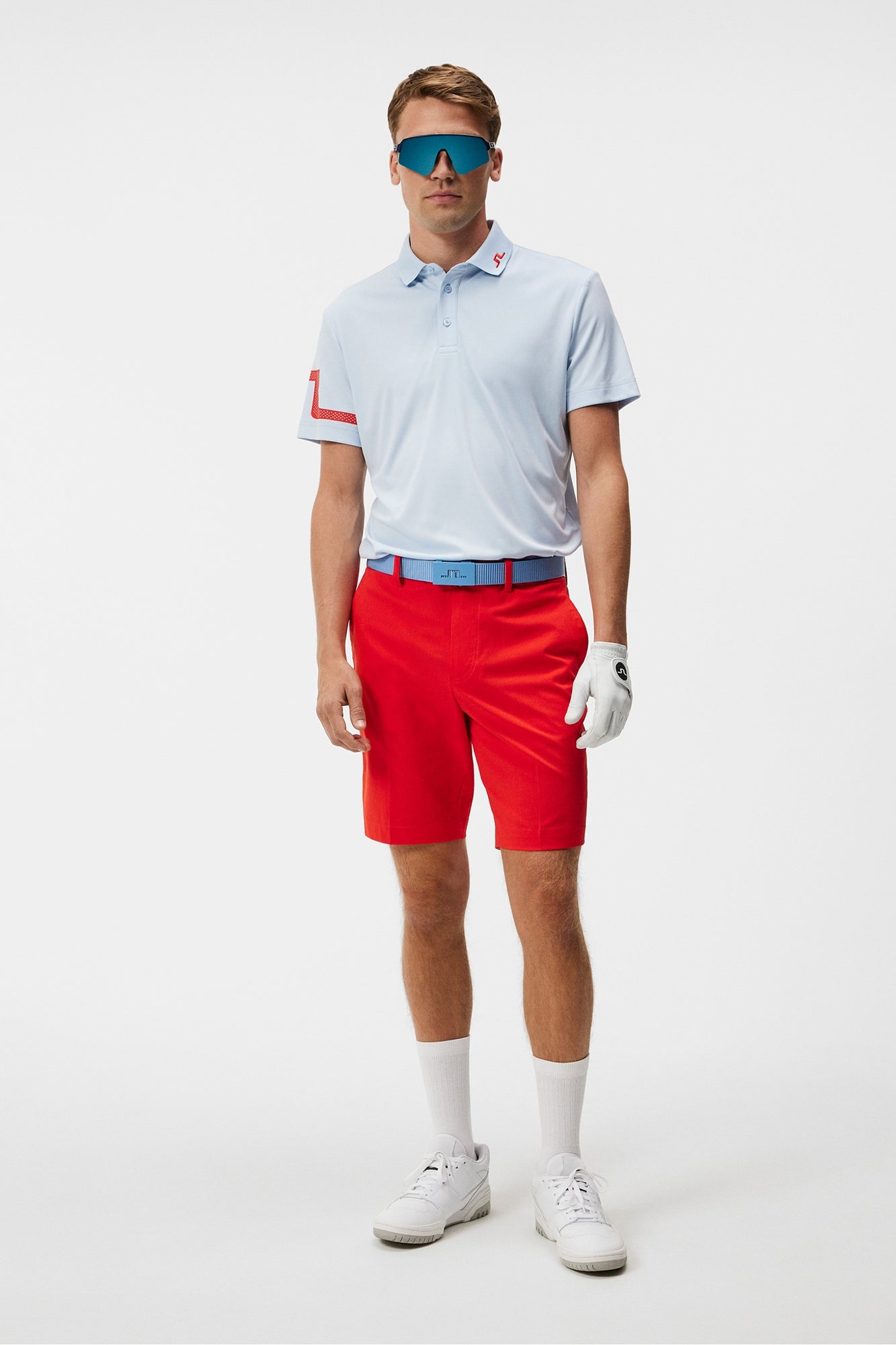 Men | Vent Tight Shorts | Fiery Red