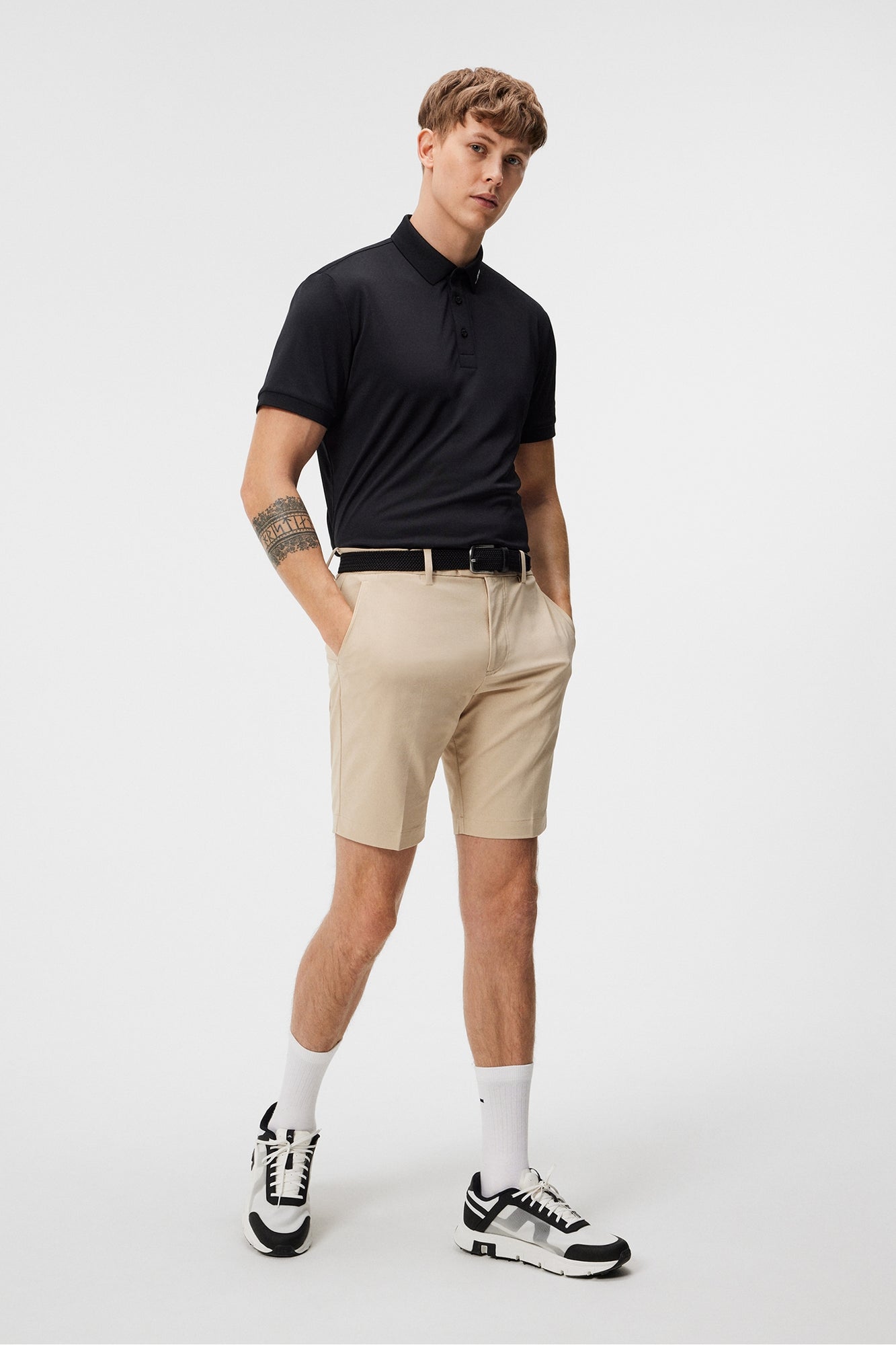 Men | Vent Tight Shorts | Safari Beige