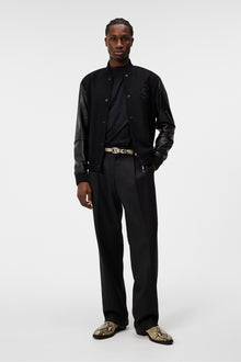 Men | Vince Varsity Jacket | Black