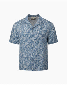 Men | Viscose Vacation Shirt | Moonlight Blue