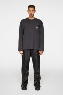 Men | Walsh Ls Pocket Tee | Washed Black