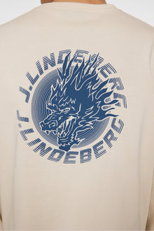 Men | Walsh Ls Print T-Shirt | Moonbeam