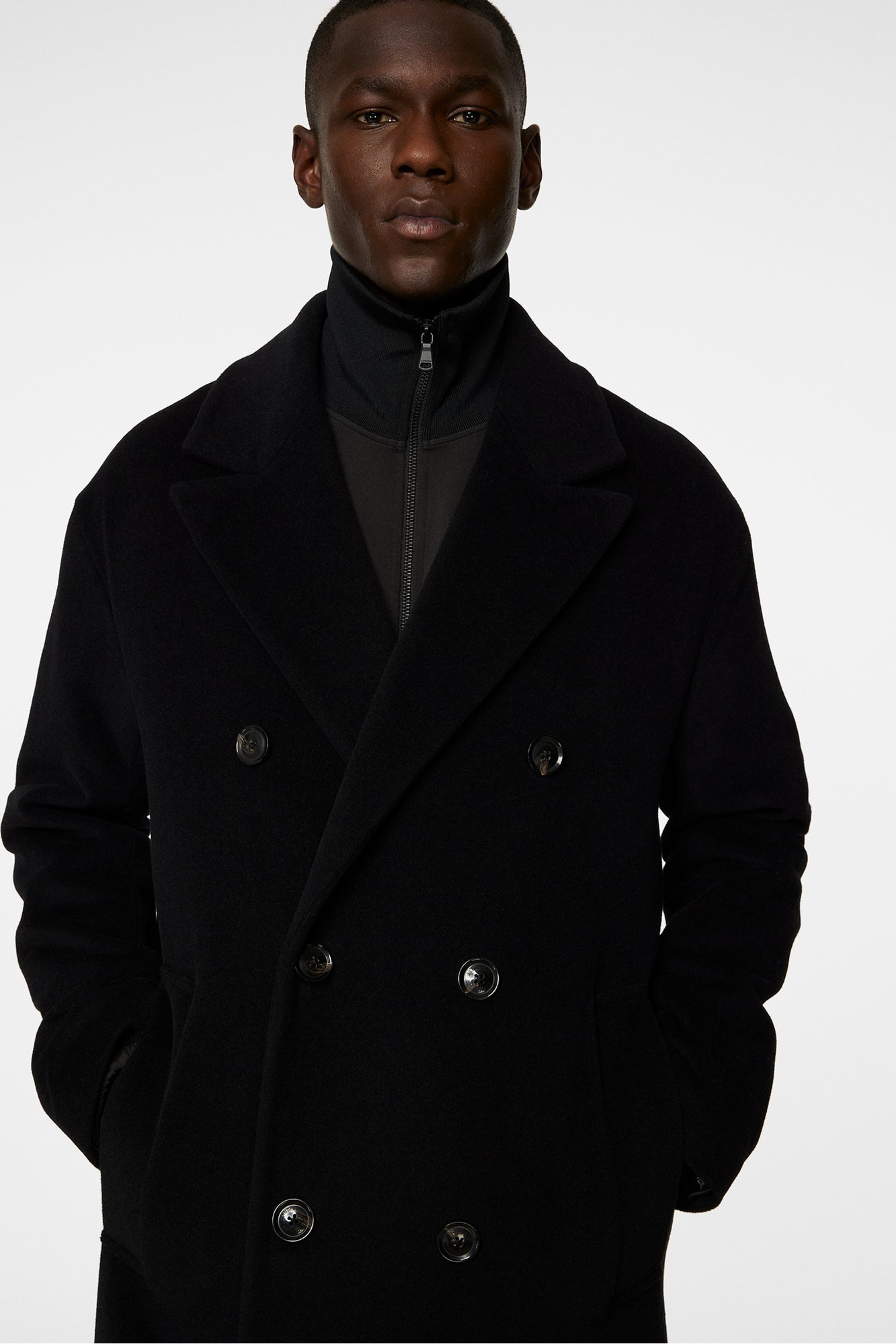 Men | Willy Wool Coat | Black