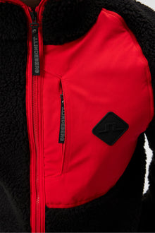 Men | Zeke Pile Mid Layer | Black