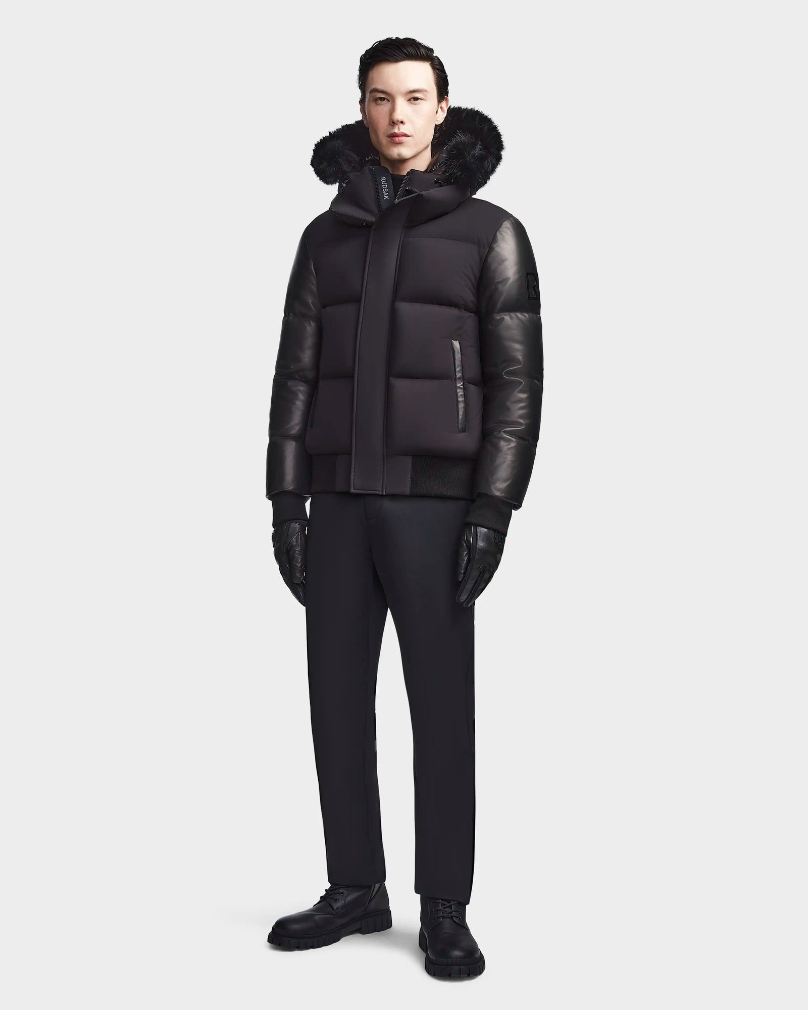 Men | BOND Down Bomber | Black