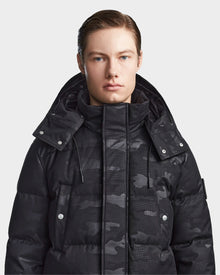 Men | RICKY Down Puffer | Camo Black