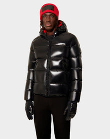 Men | CARTER Reversible Down Puffer | Poppy Red