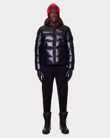 Men | CARTER Reversible Down Puffer | Poppy Red